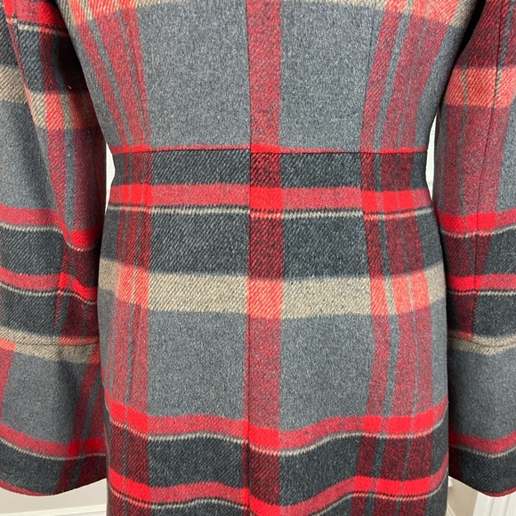 Stetson Ladies Collection,1498 Coat/Jacket grey wool, plaid, Size S, western - Picture 8 of 12